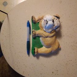 Handmade English Bulldog Wall Hanging