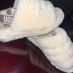 2019 UGG Wmns Fluff Yeah Slide 'Chestnut'