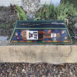 Vintage Miller, Light Pool Table Lamp