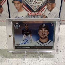 2025 Topps Chrome Platinum #CPA-TL Tyler Locklear Autograph