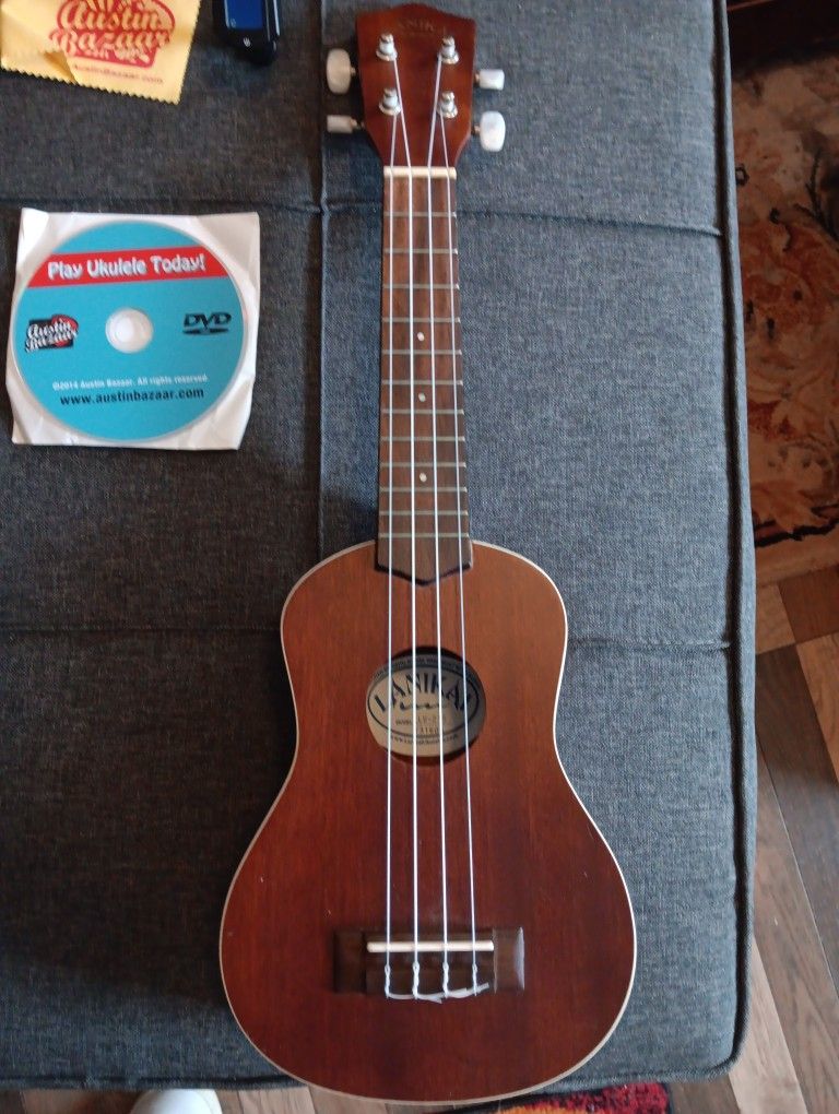 Brand New Lanikai Ukulele With Case And ENO Tuner