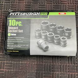 1 inch drive Sae impact socket set