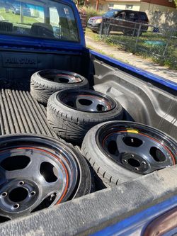 4x100 bassett wheels 15x8 universal