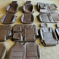GMC Yukon Suburban Tahoe Leather Seat Covers by Katzkin 3 Rows
