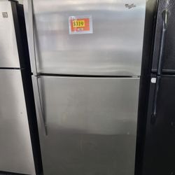 🏖Sizzling Summer Sale! Whirlpool 21cu.ft Refrigerator-Warranty Included 