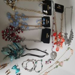 Costume Jewelry lot of 15 items.