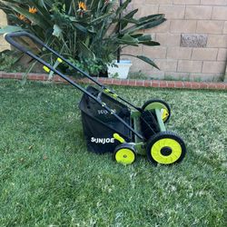 Sun Joe Push Lawnmower 
