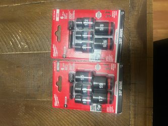 New Milwaukee  impact sockets