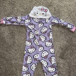 Girls Hello Kitty Onesie (XS 4-5)