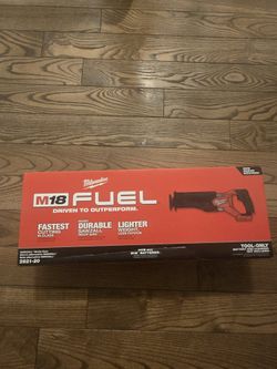 Brand New Milwaukee Sawzall FUEL