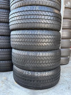 265/60r18 Goodyear Tires In Great Shape