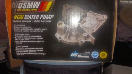 New water pump