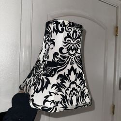 Black And White Lamp Shade 