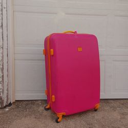 Pink 28" luggage