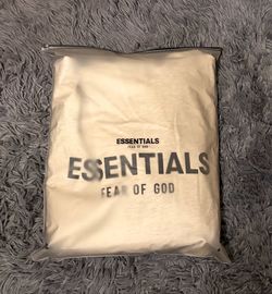 Essentials Fear of God Light oatmeal/beige Large men’s brand new
