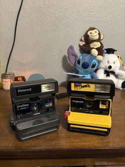 Two Polaroid Cameras