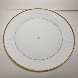 Valentino Garavani Sango Gold Rim Dinner Plate – Vintage
