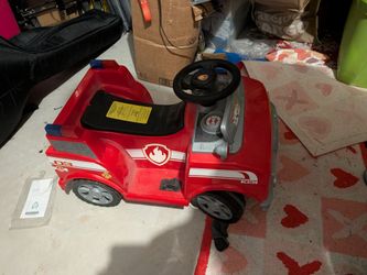 Paw Patrol toddler car