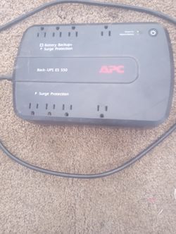 APC Surge Protector And Battery Back Up