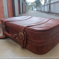 Listed for sale Luggage Vintage Brand Soft Case W/Straps