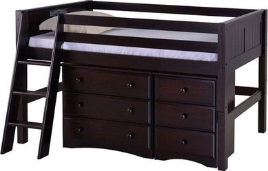 Loft bed with ladder