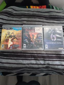 Resident Evil games PlayStation 3