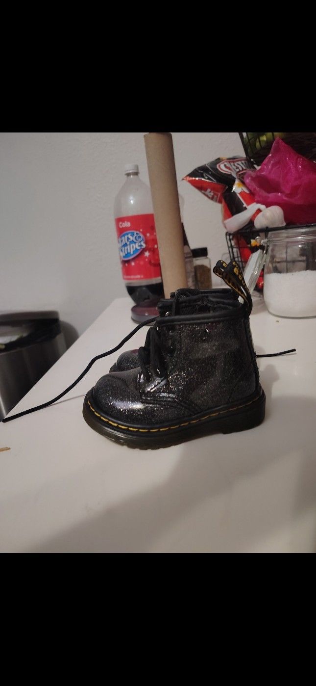 Dr Martens Leather Lace Up Boots