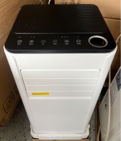 EUHOMY 8,000 BTU Portable Air Conditioners, 4-in-1 AC Unit for 350 Sq.Ft, Cool, Fan, Dehumidifier