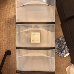 FREE 3 Drawer Plastic Organizer