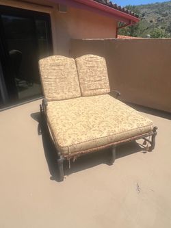 Front Gate outdoor Bed Recliner