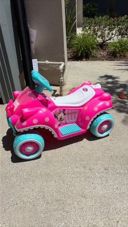 Minnie mouse car kids toy Minnie mouse car