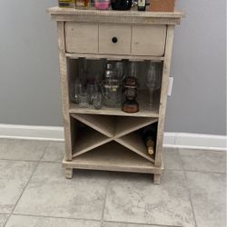 Wooden bar table
