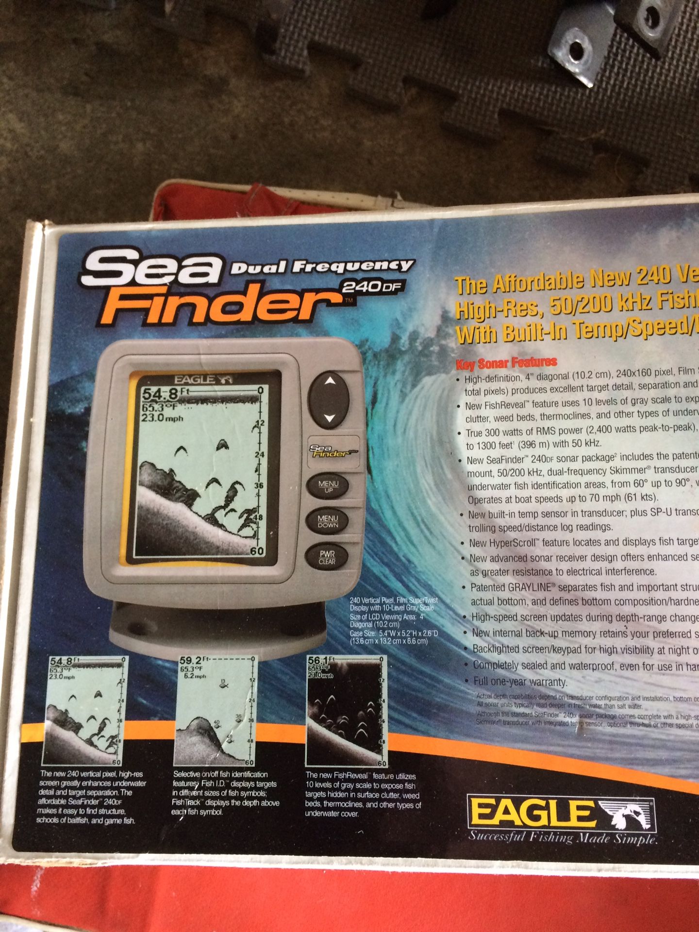 Eagle sea finder 240