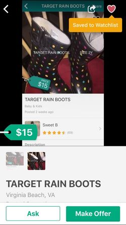 TArget Rain Boots