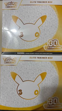 Pokemon 30th anniversary ETB x2