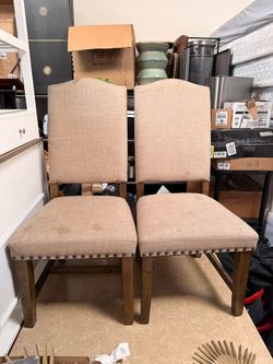 2 dining chairs