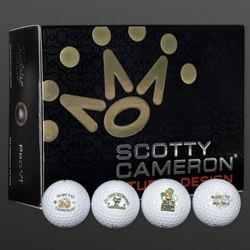 Scotty Cameron- Titleist Golf Balls - Feelin' Lucky - Pro V1 - Dozen