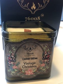 8oz Vintage Candle / Limited Edition