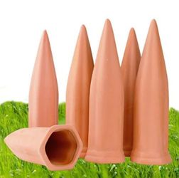 Terracotta Plant Self-Watering Spikes Set
