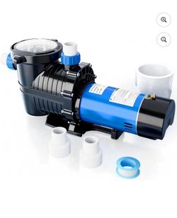 In/Above Ground Pool Pump, Self Primming (Dual Voltage, 2.5HP, 7000GPH, 115V/230V)