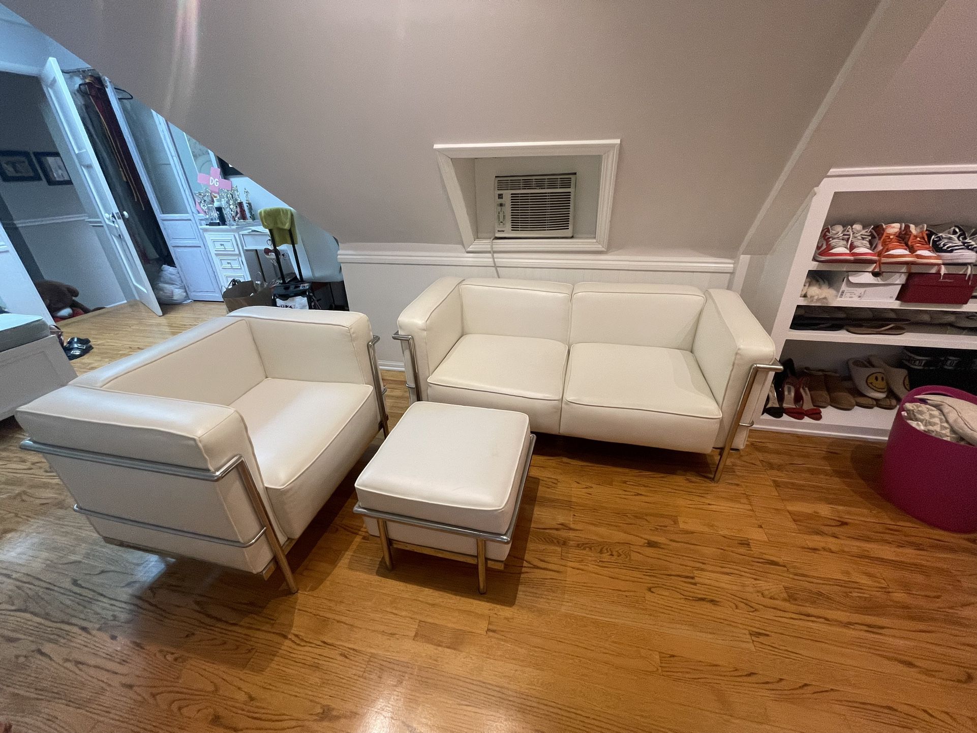 Love Seat Couch W/ Chair & Ottoman