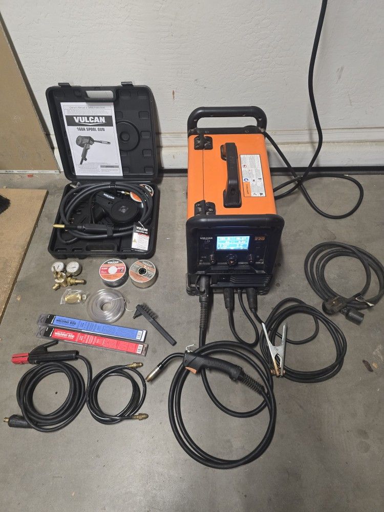 Vulcan Mig Tig and Stick Welder