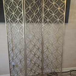 Gold Room Divider