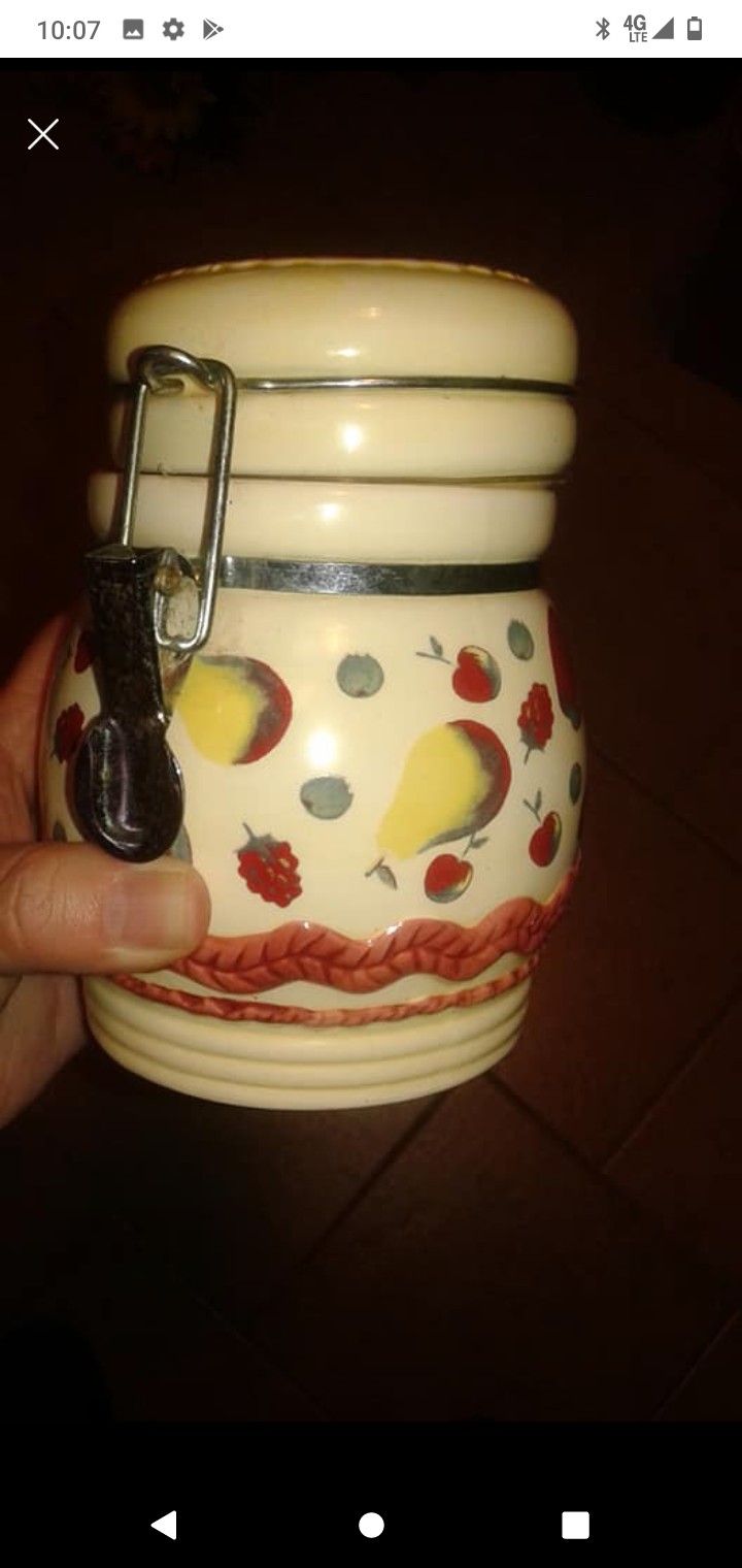 Small Vintage Canisters