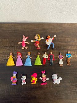 Mini Disney character figures, all for $10