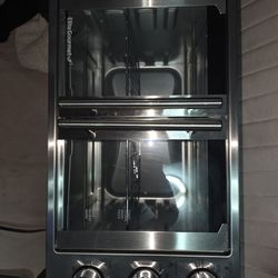 Elite Gourmet Double French Door Toaster Oven Stainless Steel