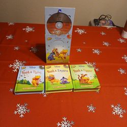 Disney Winnie The Pooh Book Collection With Fun C D