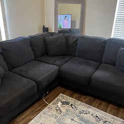 Dark grey Ashley furniture Couch 