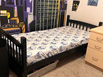 Twin bed w/matress