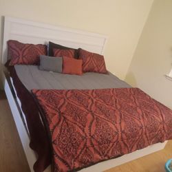 King Size Bedroom Set With Mattress 